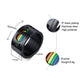 Rainbow Pride Love Promise Stainless Steel Men's Ring