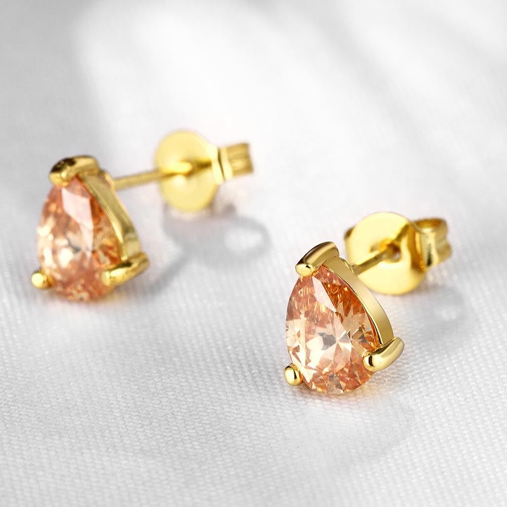 Earrings Citrine-November