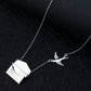 European And American Simple And Envelope Necklace