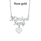 European And American Stainless Steel Personalized Necklace