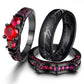 Black Gold Stainless Steel Rings