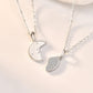 S925 Sterling Silver Button Love Letter Couple Necklace For Men And Women Creative Anniversary Jewelry