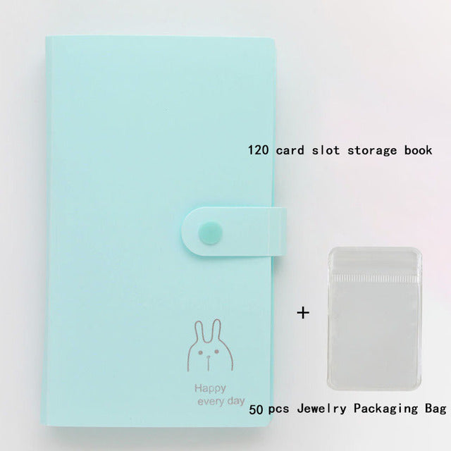 Dustproof & Durable Coloring Transparent Jewelry Storage Book