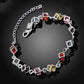 Multi-color plaid bracelet