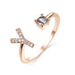 Adjustable Rings With Initial