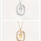 Women's Light Luxury Alphabet Sterling Silver Collarbone Necklace