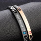 His Queen Her King Black Rose Gold Couple Bracelet
