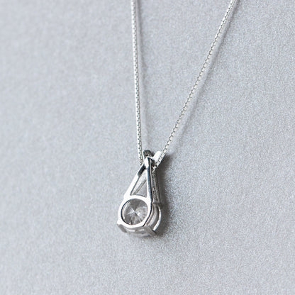 S925 Silver Pendant diamond necklace