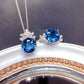 Jewelry Sets For Women London Blue Stones Pendants Necklaces