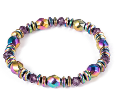 Universe Galaxy Eight Planets Natural Stone Bracelet