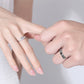 Sterling Silver Men's And Women's Matching Ring