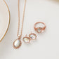 Colored gemstone set