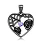 Skull Gazing At European And American Fashion Cross-border Men And Women S925 Sterling Silver Inlaid Sweater Chain