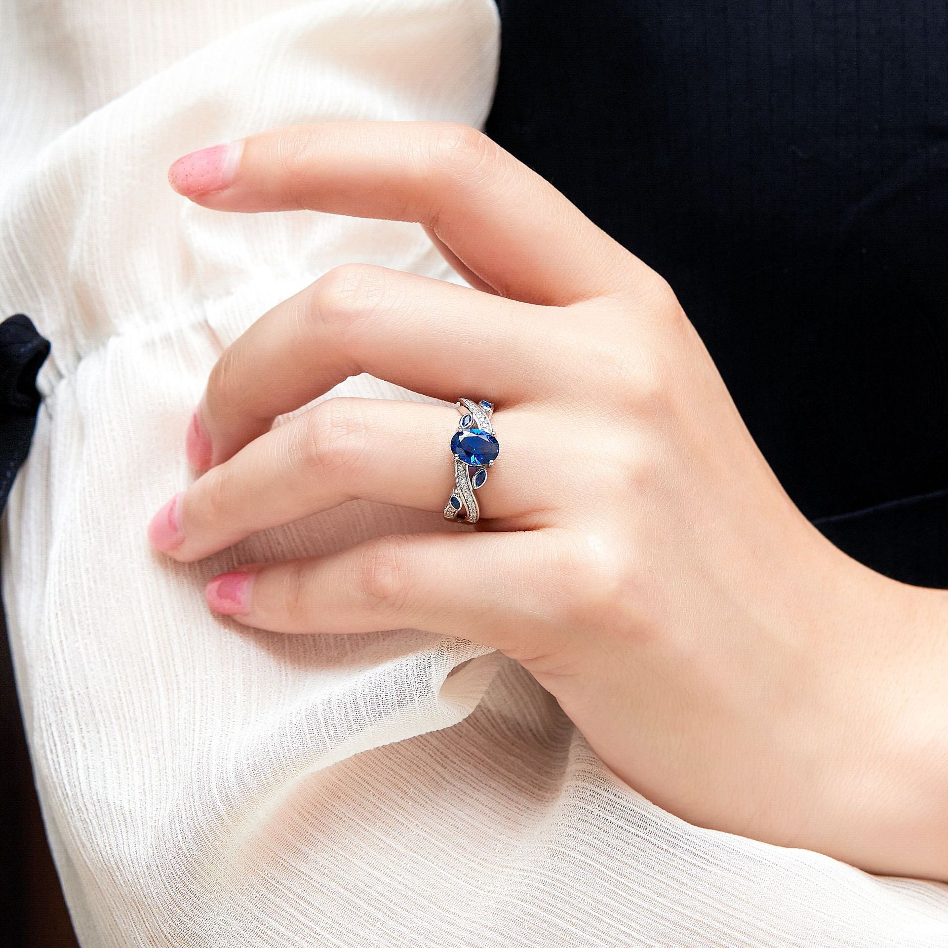 Pure Sterling Silver Rings For Her