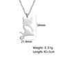 Fashion Cute Animal Penguin Goldfish Necklace