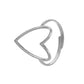 Titanium Steel Gold Plated Adjustable Love Ring Fashion