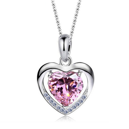 Gemstone pendant Necklace For Lover