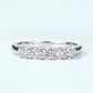 Simple Moissan Diamond S925 Sterling Silver Ring