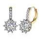 Starburst  Elements Pav'e Leverback Earrings