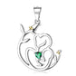 S925 Sterling Silver Love Necklace Mother's Day Series Sweater Chain