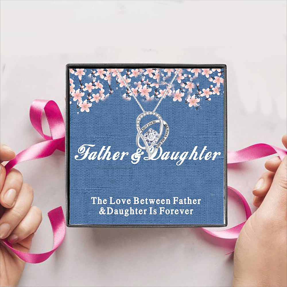 Father & Daughter Gift Box + Necklace (5 Options to choose from)