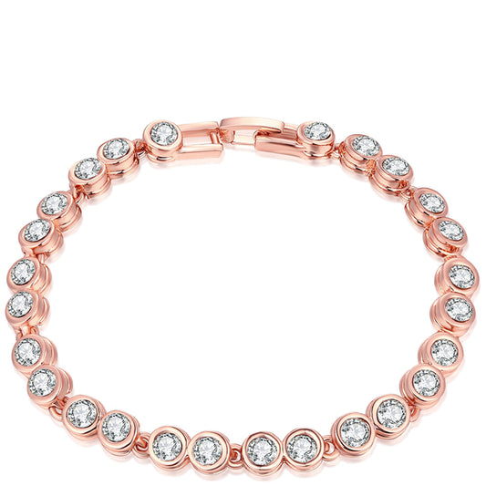 18K Rose Gold Plated Bracelet