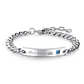 His Queen Her King Black Rose Gold Couple Bracelet