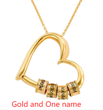 Thanksgiving Heart Love Pendant Necklace