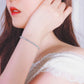 Women's Sterling Silver Zircon Hip Hop Jewelry Bracelet