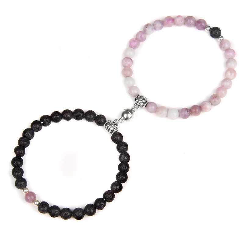 Attractive Magnetic Buckle Distance Bracelets