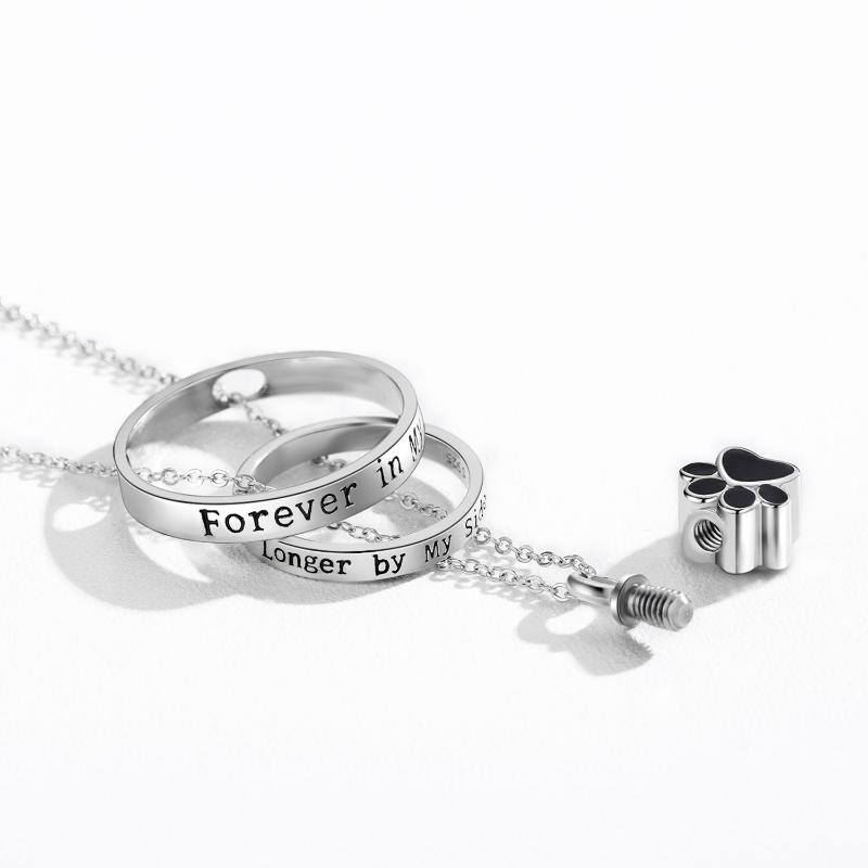 sterling silver pet cremation jewelry