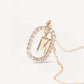 Women's Light Luxury Alphabet Sterling Silver Collarbone Necklace