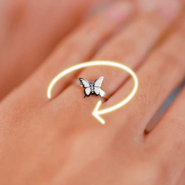 Fidget Ring Spinner Anxiety Ring