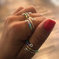Anti Stress fidget rings for anxiety