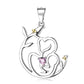 S925 Sterling Silver Love Necklace Mother's Day Series Sweater Chain
