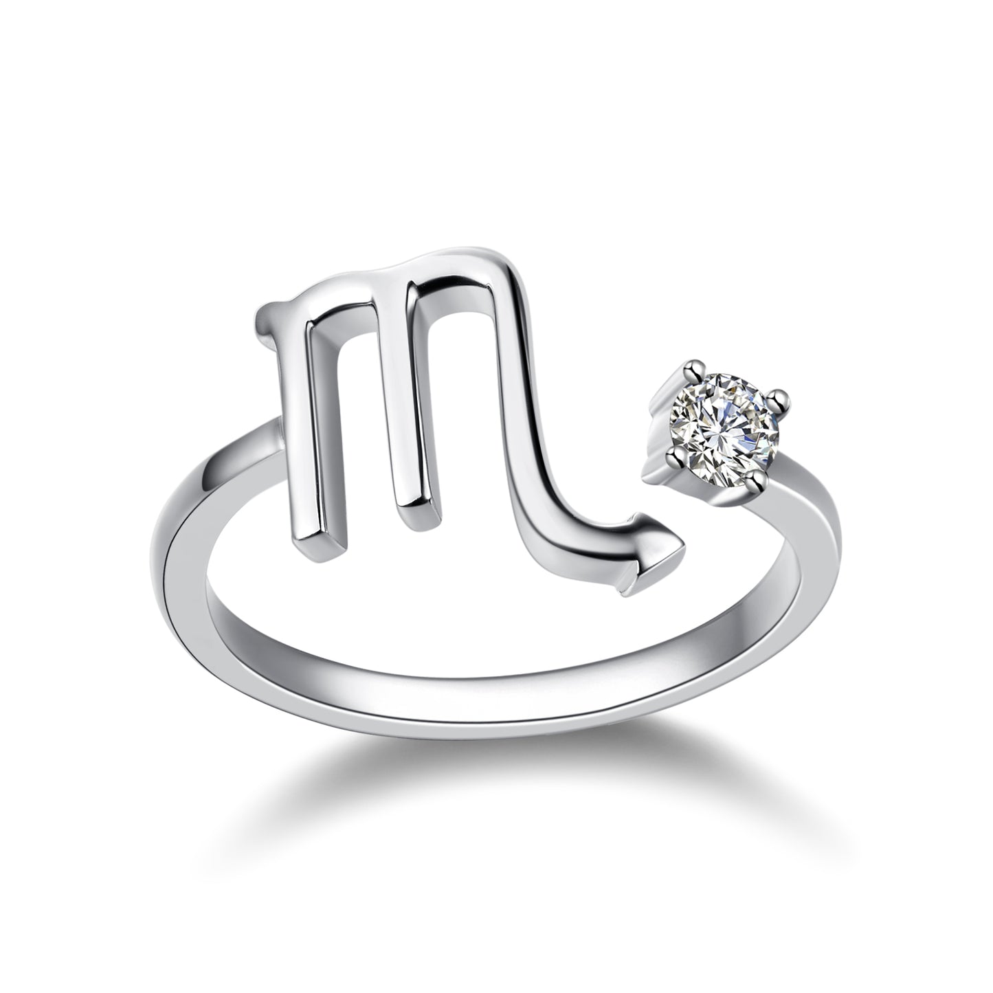 925 Sterling Silver Zodiac Sign Ring