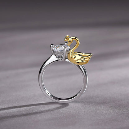 Personalized Solid Color Dual-use Short Ring