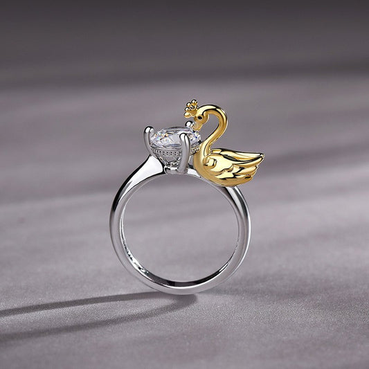 Personalized Solid Color Dual-use Short Ring
