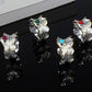Unisex Exaggerated Whole Wrap Gem Finger Ring