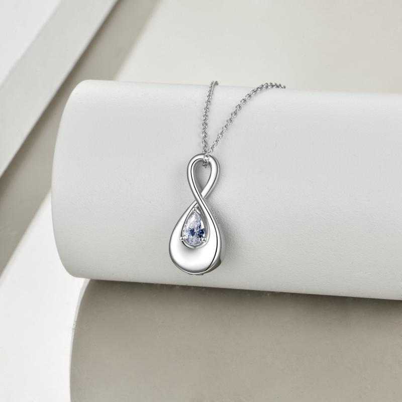 Cremation urn necklace 