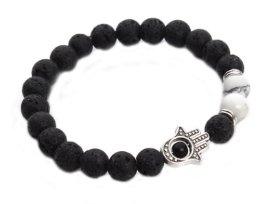 Universe Galaxy Eight Planets Natural Stone Bracelet