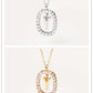 Women's Light Luxury Alphabet Sterling Silver Collarbone Necklace