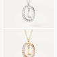 Women's Light Luxury Alphabet Sterling Silver Collarbone Necklace