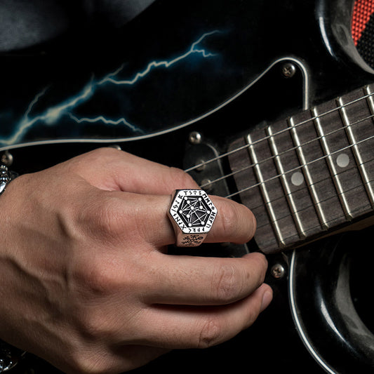 Titanium Steel Ring for Men