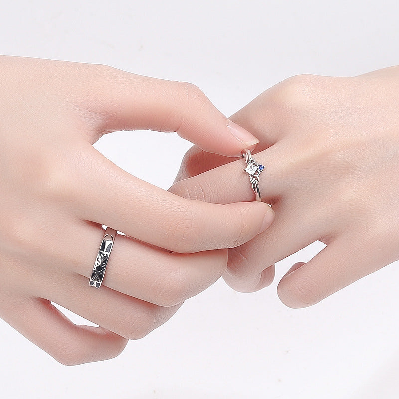 Couple Ring Black Couple Ring Design