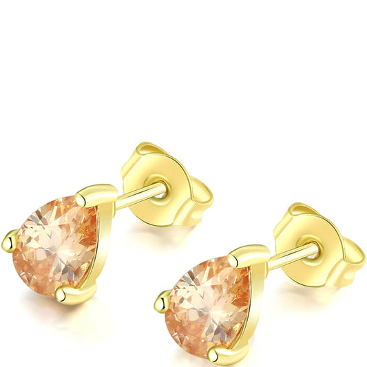 Earrings Citrine-November