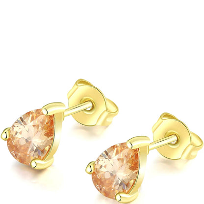 Earrings Citrine-November