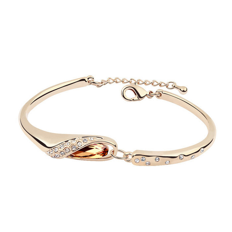 Sterling Silver Color Stone Bracelet