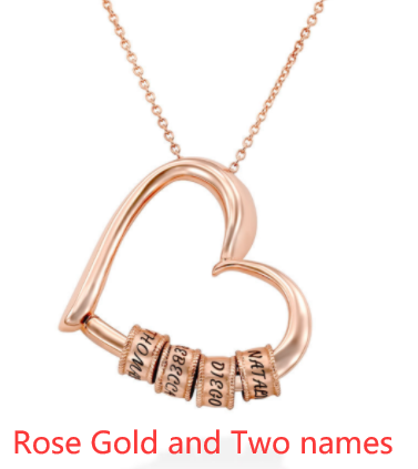 Thanksgiving Heart Love Pendant Necklace