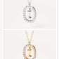 Women's Light Luxury Alphabet Sterling Silver Collarbone Necklace